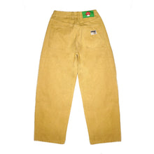 Load image into Gallery viewer, Vegan Suede Double Knee Canvas Pants Wheat Brown