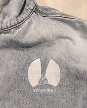 Load image into Gallery viewer, Kowboy Denim Zip Up Hoodie Vintage Blue