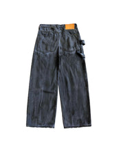 Load image into Gallery viewer, Big Groe Painted Canvas Jeans Off Black