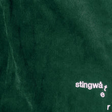 Load image into Gallery viewer, Corduroy Melting logo Sweatpants Forrest Green
