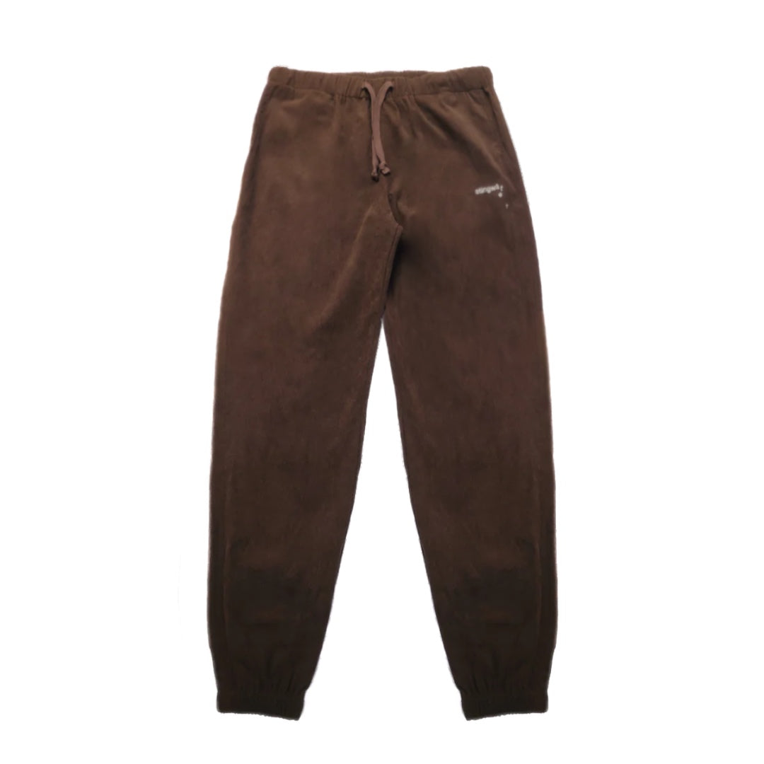Stingwater Corduroy melt logo sweatpants brown – stingwater