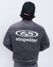 Load image into Gallery viewer, Neck Chain Jacket Acid Black