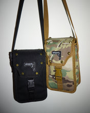 Load image into Gallery viewer, Studded Alpha Crossbody Bag Black