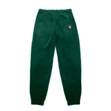 Load image into Gallery viewer, Corduroy Melting logo Sweatpants Forrest Green
