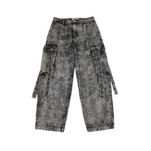 Load image into Gallery viewer, Stingwater Chain Cargo Jeans in Acid Black