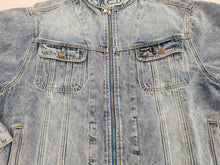 Load image into Gallery viewer, Neck Chain Jacket Vintage Blue