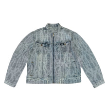 Load image into Gallery viewer, Stingwater Neck Chain Thorn Jacket in Washed Blue Denim