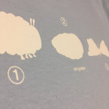 Load image into Gallery viewer, Metamorphosis T shirt sky blue