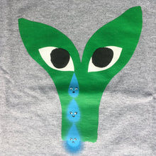 Load image into Gallery viewer, Groeing Pain, Vapor Tears (Aapi) T-Shirt Heather Gray