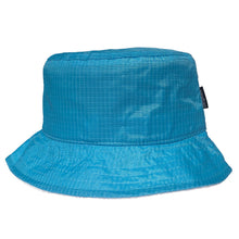 Load image into Gallery viewer, Nylon Melting Logo Crusher Hat Icy Blue