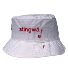 Load image into Gallery viewer, Nylon Melting Logo Crusher Hat White