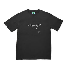 Load image into Gallery viewer, Classic melting logo and skull patch T Shirt Black