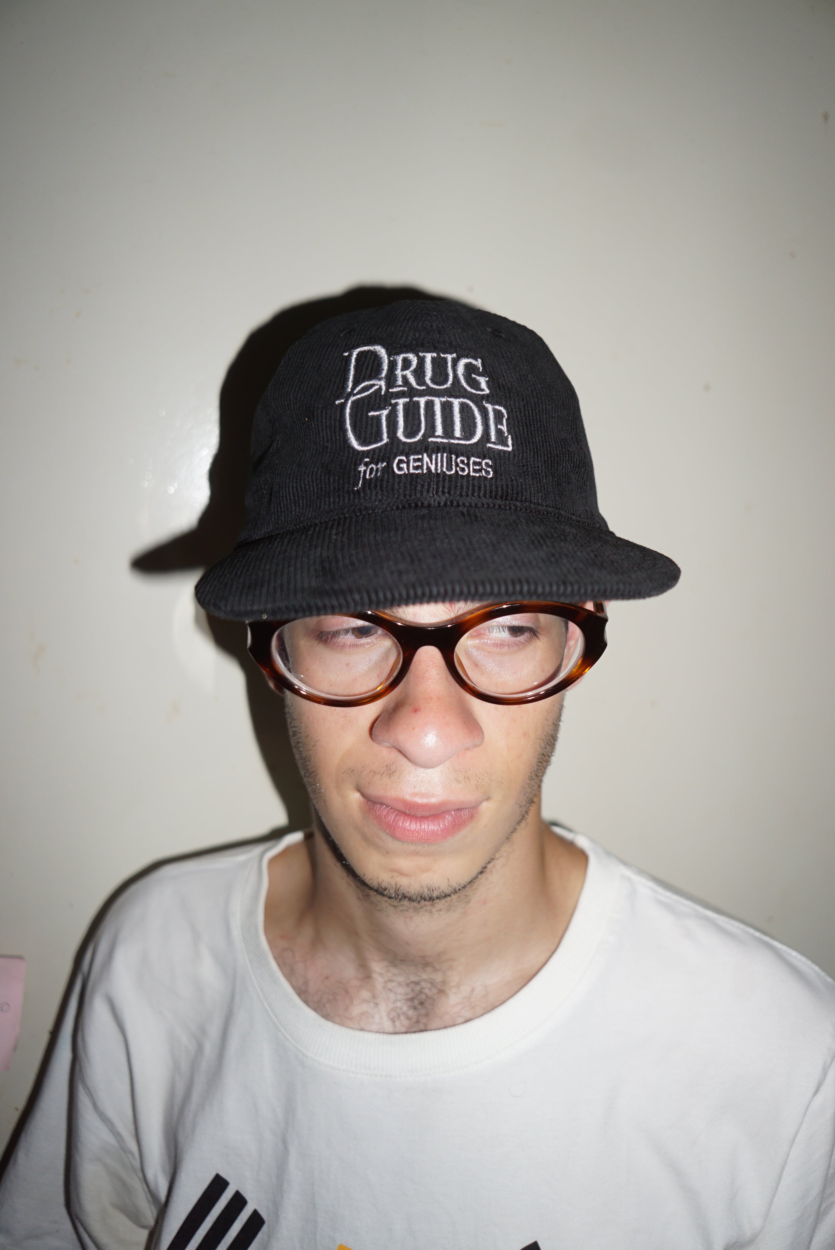 Drug Guide Corduroy Hat Black