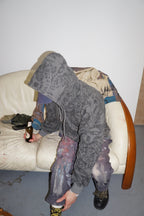 Stingwater Wreck Pack Ego Death Hoodie in Metal Gray