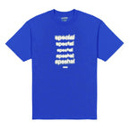 Speshal t shirt royal blue