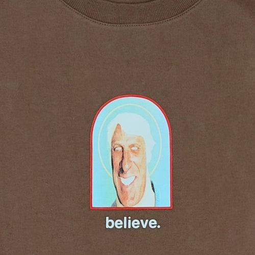 Believe in Tony T-Shirt Brown