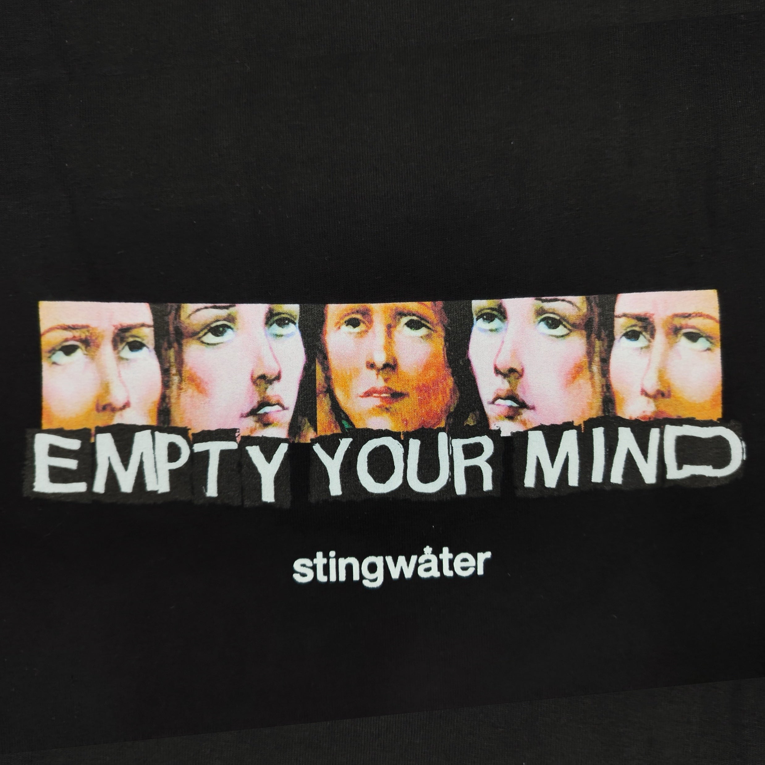 Stingwater Future Anxiety T Shirt Black