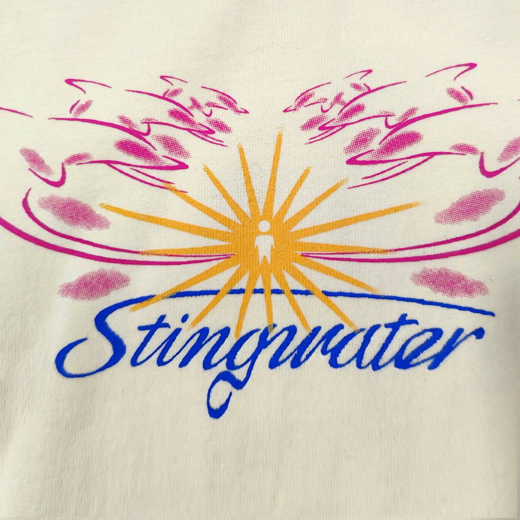 Stingwater Dolphins Ringer T Shirt Yellow