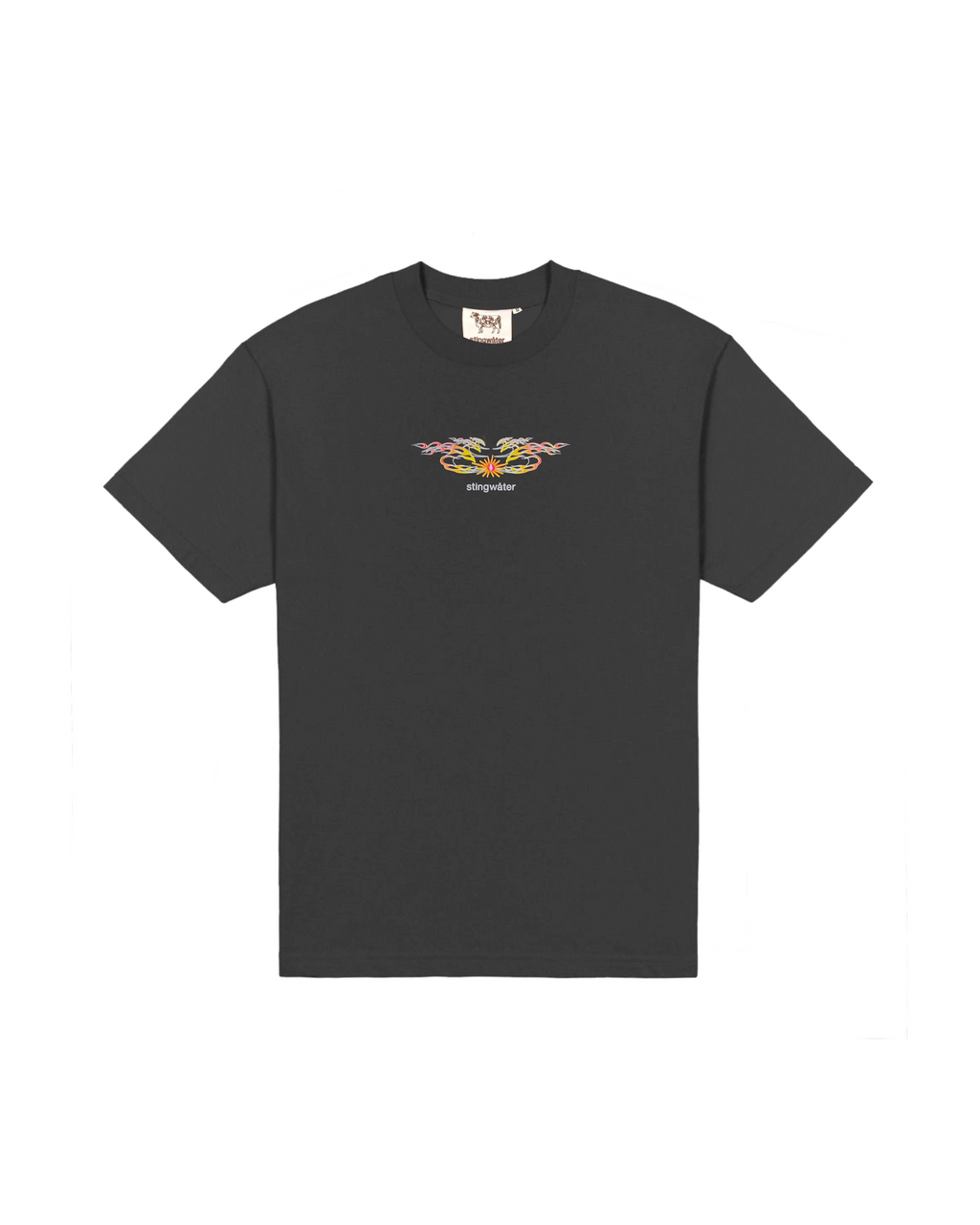 Moses Flame T-Shirt Black