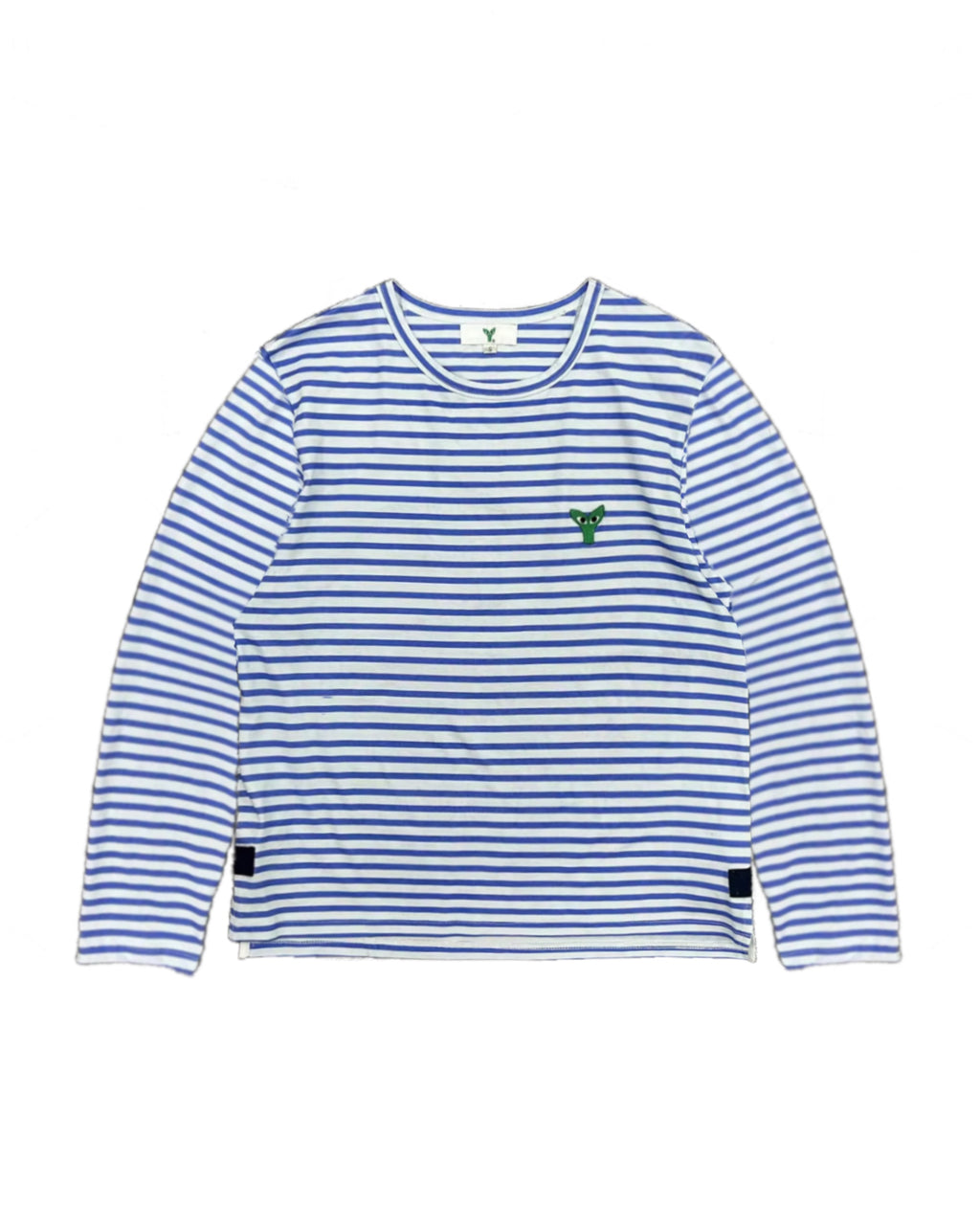 Tomatoe Long Sleeve Striped T-Shirt White/Blue