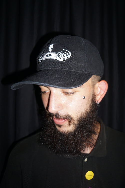 Angel of Death Hat Black