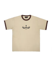Load image into Gallery viewer, Angel of Death Ringer T-Shirt Sand/Brown
