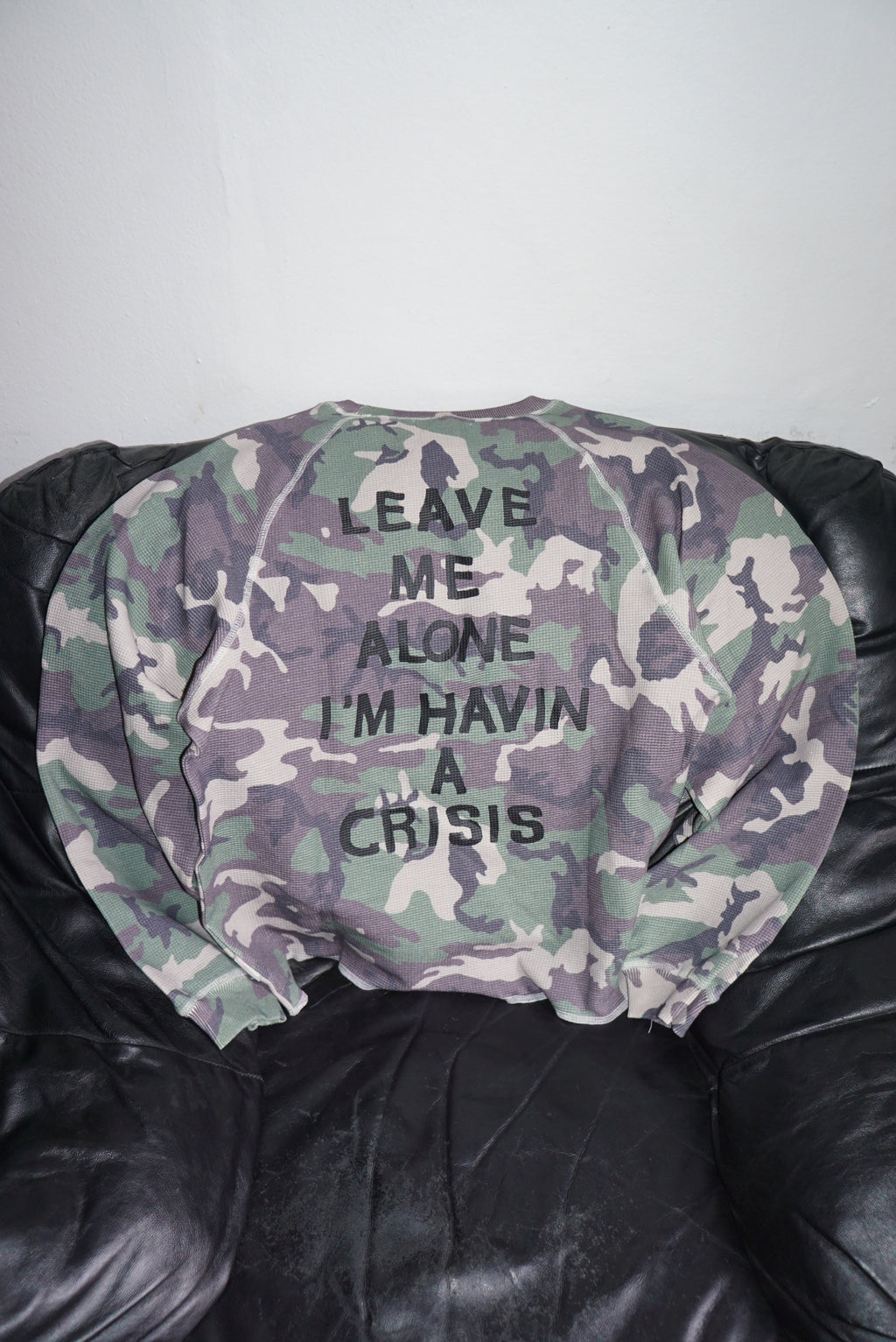 Crisis Thermal Long Sleeve T Shirt Camo