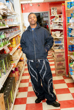 Load image into Gallery viewer, Tribal Zip Up Hoodie True Blue
