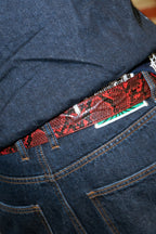 The Vein Belt Red Snake