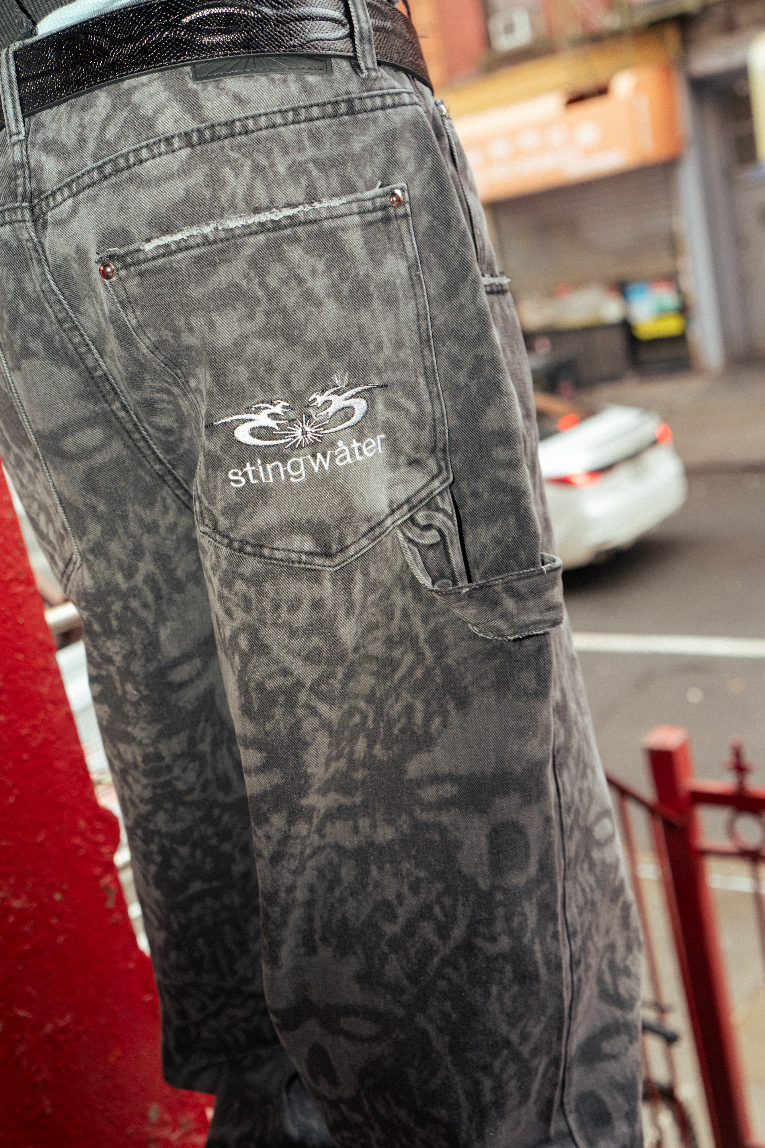 Stingwater Ego Death Jeans Acid black Wreck Pack – stingwater