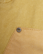 Load image into Gallery viewer, Vegan Suede Double Knee Canvas Pants Wheat Brown
