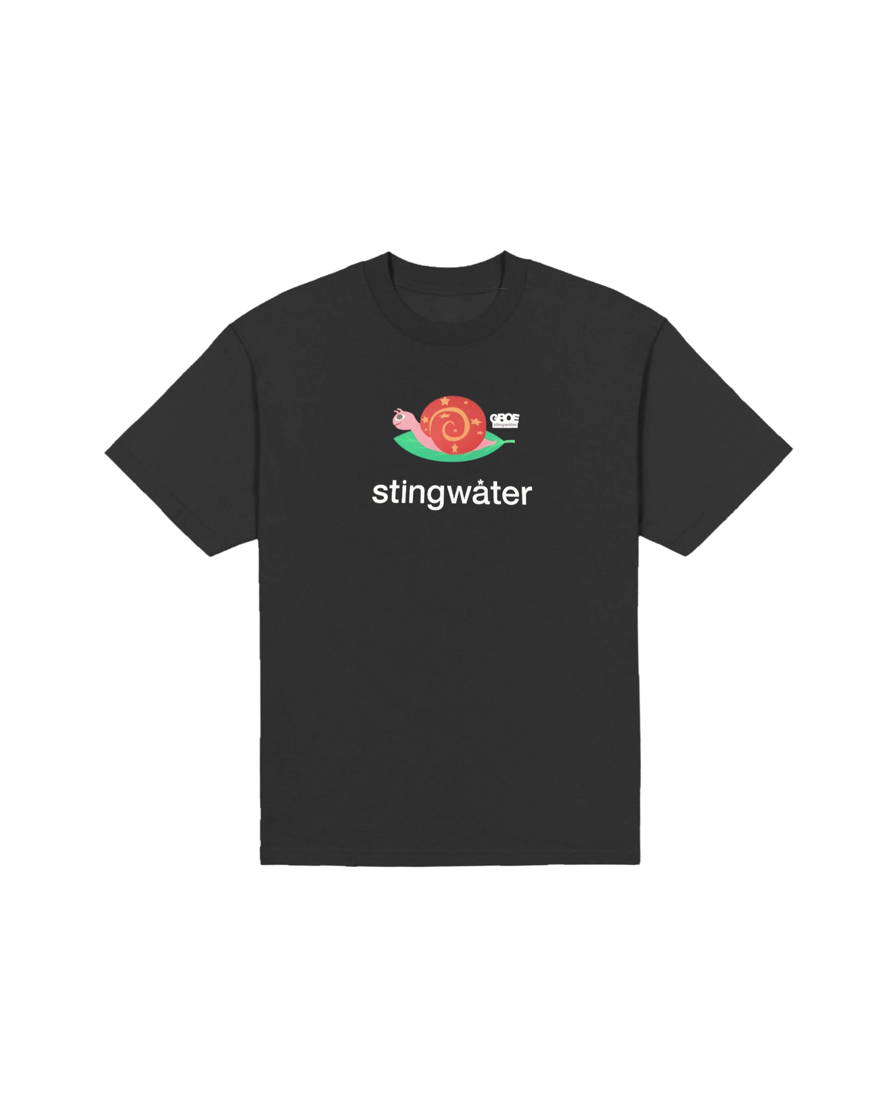 Snail T-Shirt Black