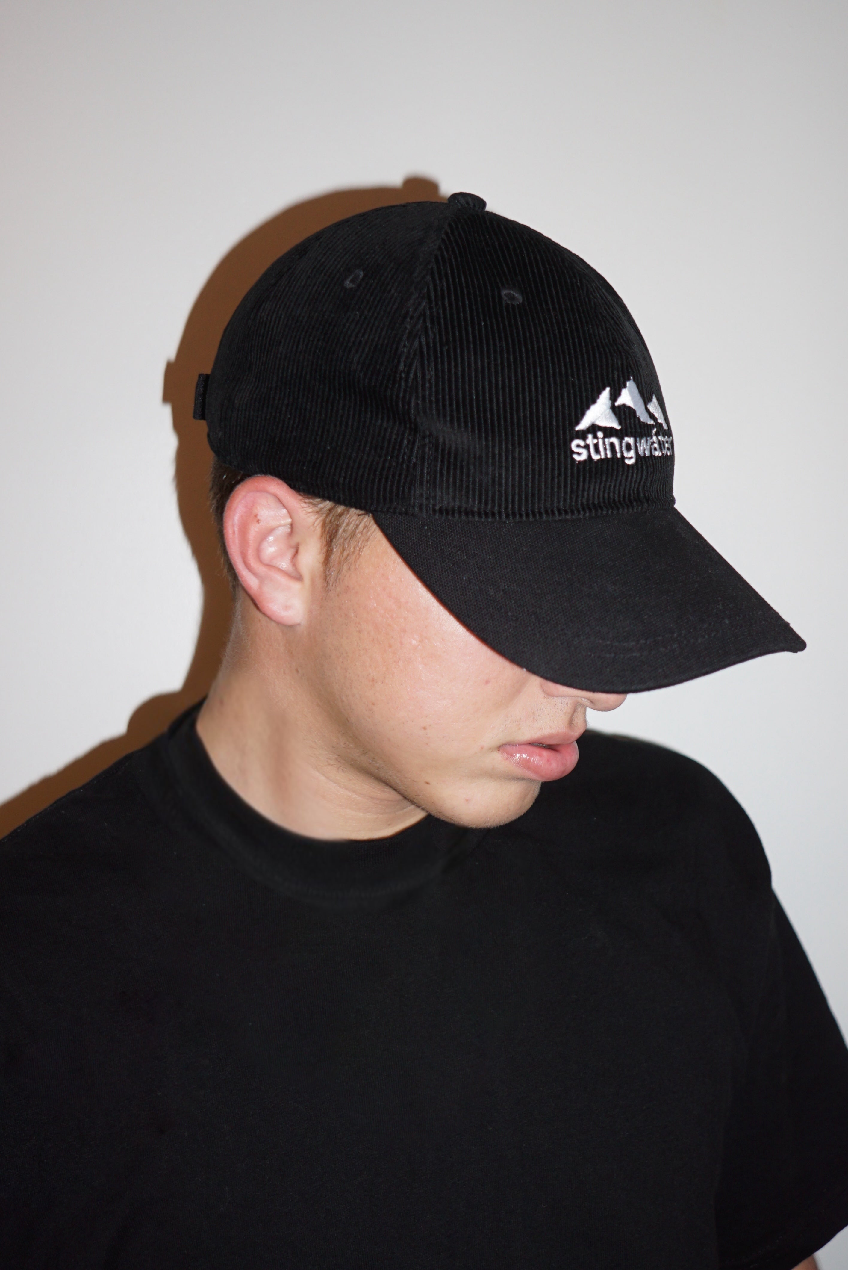 Natural Spring Corduroy Hat Black