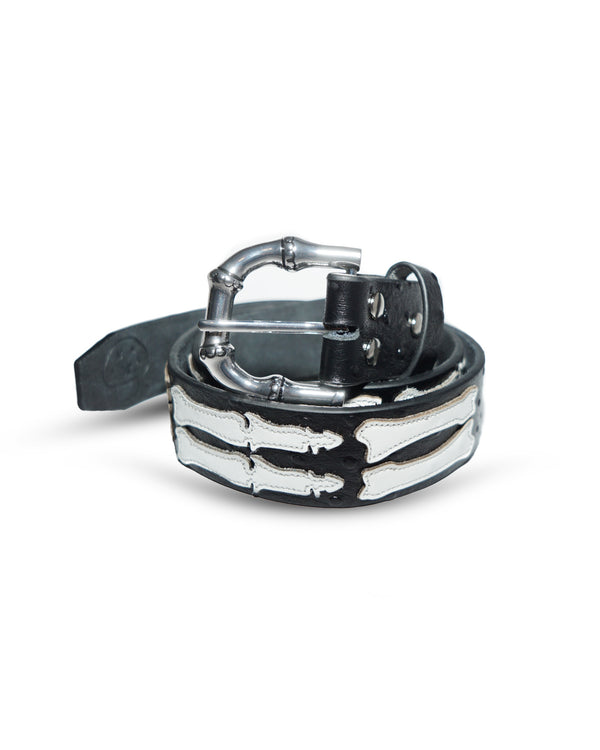 Stingwater Bone Belt Black/White