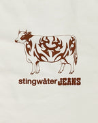 Stingwater Tatted Cow T-Shirt White