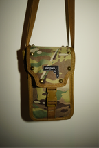 Studded Alpha Crossbody Bag Camo