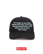 Future Drugs Trucker Hat Black