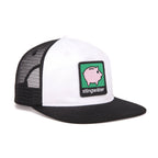 Piggy Bank Trucker Hat Black/White