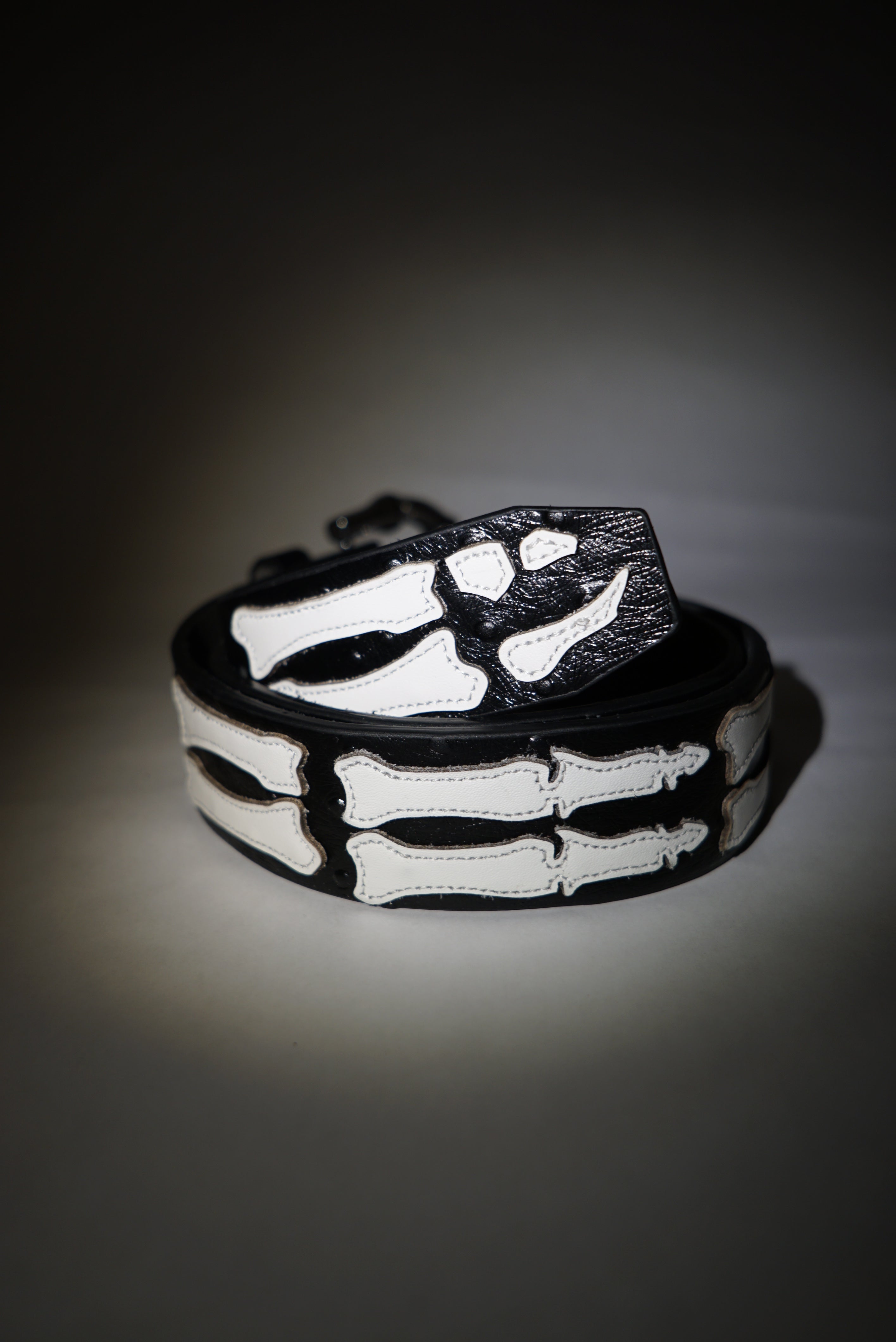Stingwater Bone Belt Black/White