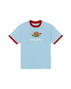 Snail T-Shirt Light Blue Ringer