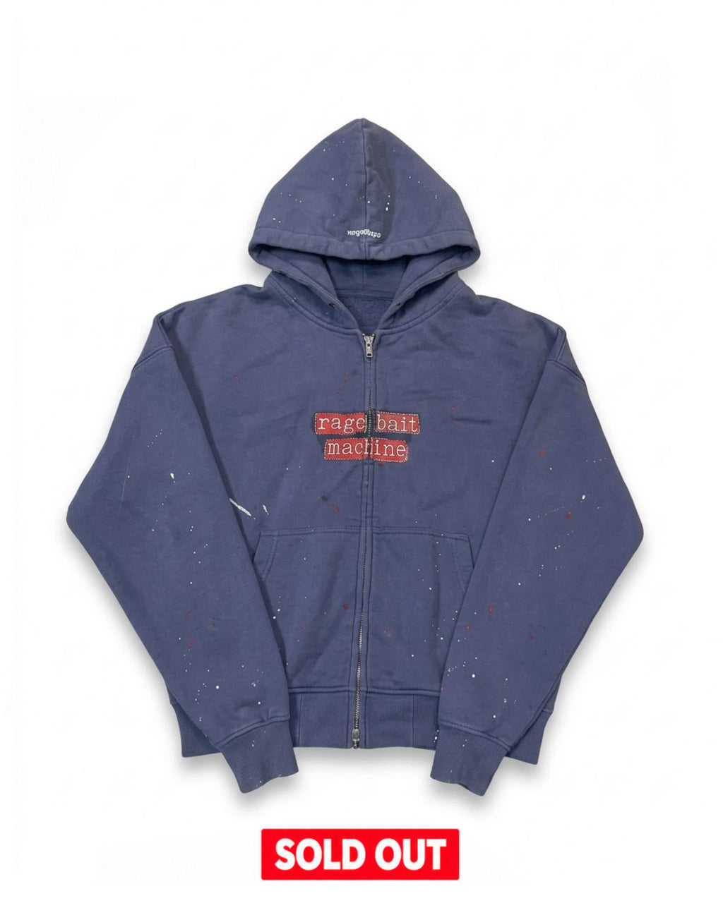 Rage Bait Machine Zip Up Hoodie