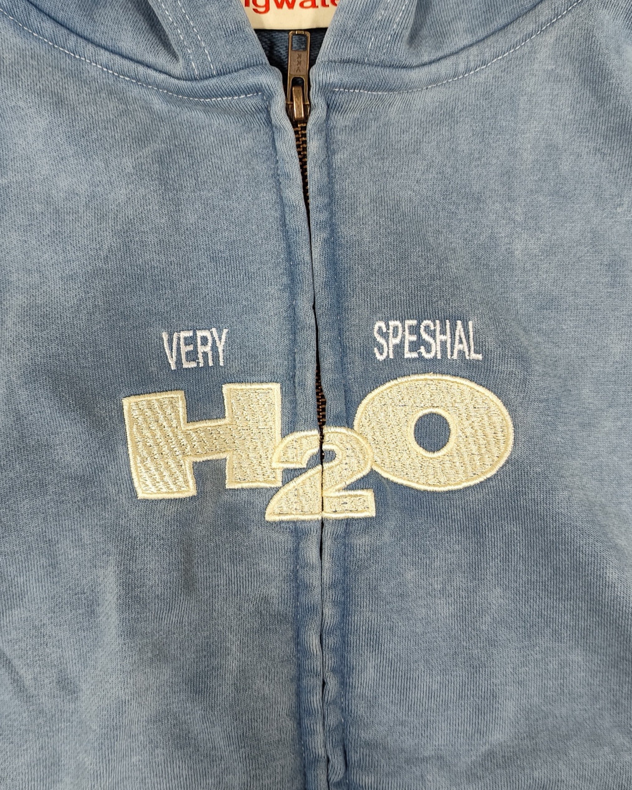 H2O Zip Up Hoodie Acid Navy