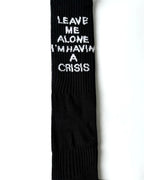Crisis Sock Black