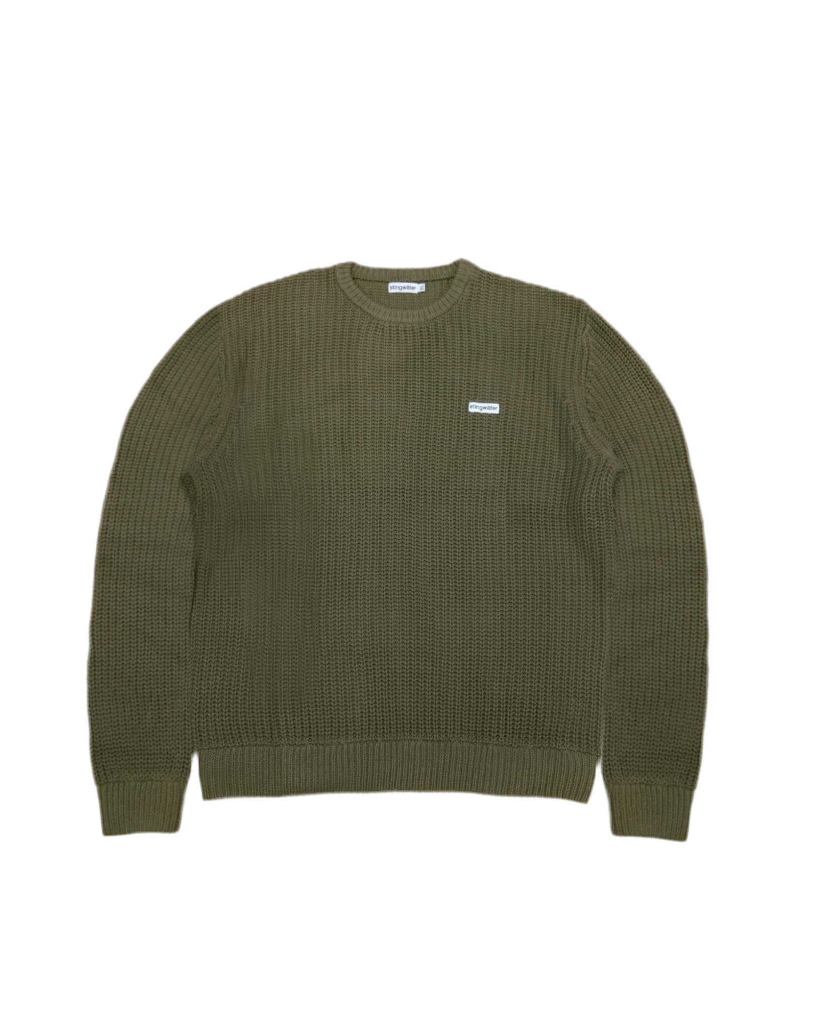 Stingwater Crisis Knit Sweater Army Green 
