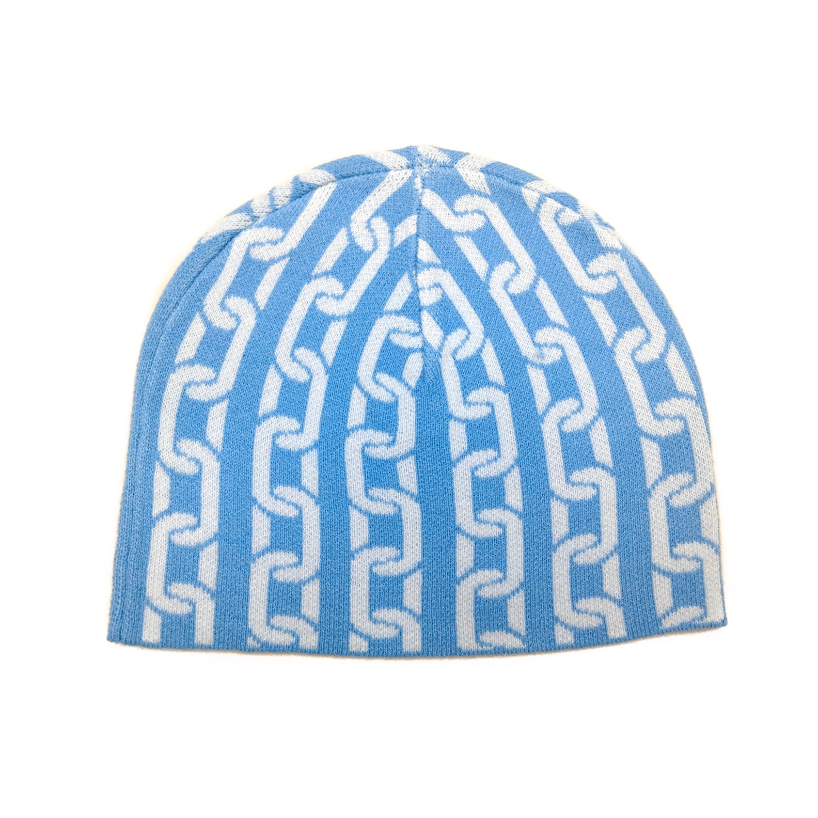 Stingwater chain skully beanie sky blue
