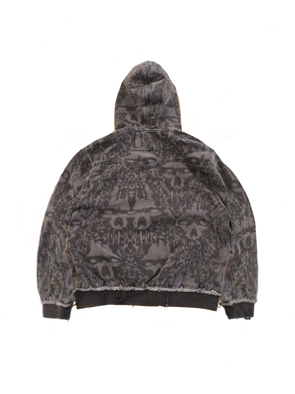 Stingwater Ego death denim hoodie