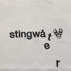 Classic melting logo and skull patch T Shirt White