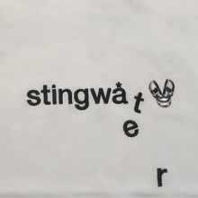 Load image into Gallery viewer, Classic melting logo and skull patch T Shirt White
