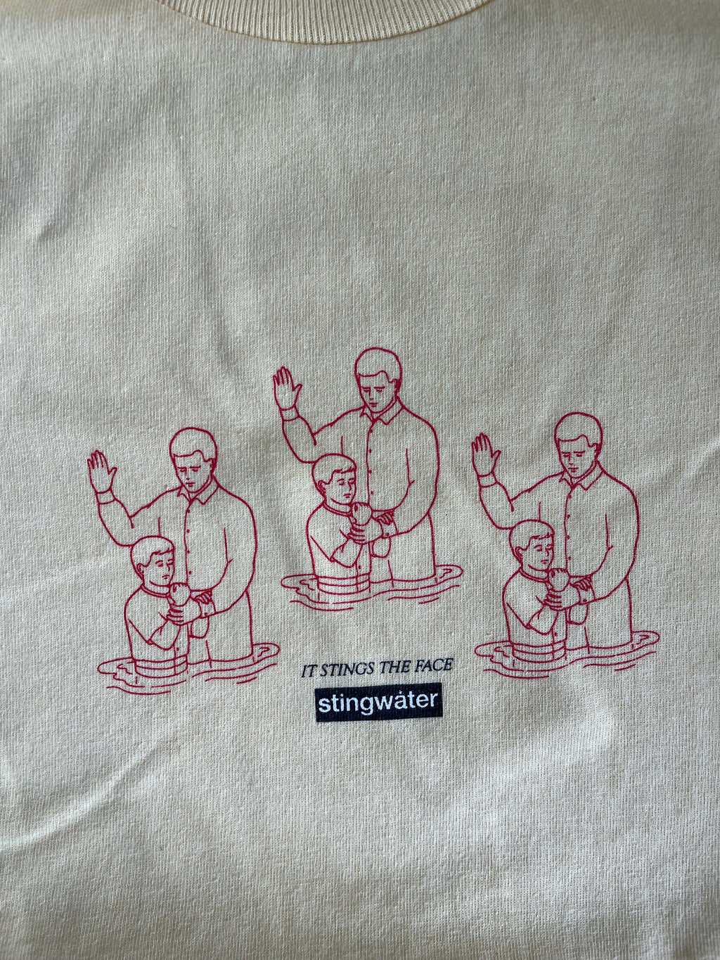 Stingtism T-Shirt Yellow