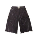 Stingwater Saloon Jean Shorts Black